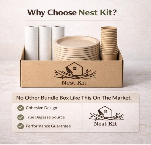 Nest Kit product box and bundle presentation